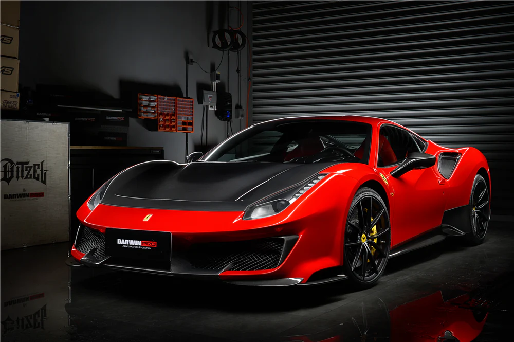 Ferrari 488 GTB/Spider 2015  ... Chip Tuning 3.9 V8 Bi-Turbo Pista 720hp