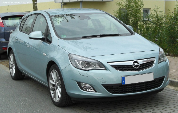 Opel Astra J  09/2009  2015 Chip Tuning 1.7 CDTI - (2012 > ...) 110hp